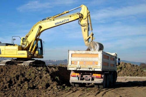 Struttura delle macchine movimento terra